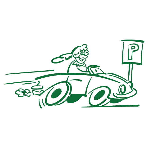 EEE031_Illustrationsset_SLEEEP_KostenloserParkplatz-gruen